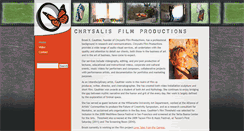Desktop Screenshot of chrysalisfilm.com